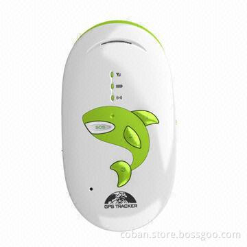 Personal GPS trackers with SOS for children, 2-way communication tracker GPS302